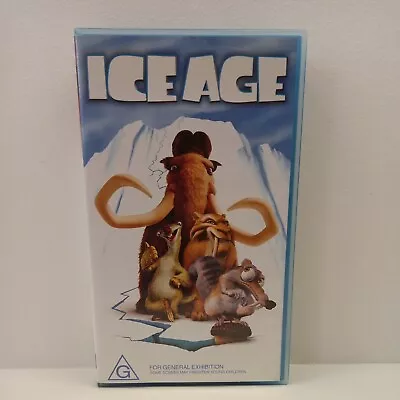 Ice Age VHS Movie 2002 Video With Roy Romano John Leguizamo Denis Leary • $14.50