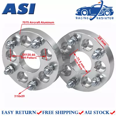 2PCS Wheel Spacers Adapter Upgrade For Holden HQ HJ HX 5x120.65 25mm ASI AU Post • $69
