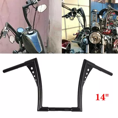 10  12  14  18  Rise Ape Hanger Handlebar For Honda Valkyrie VTX1300 Shadow Aero • $115.09