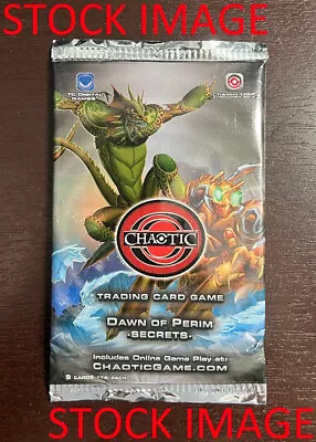 Chaotic DAWN OF PERIM SECRETS Unlimited Ed. - Factory Sealed 9 Card Booster Pack • $19.99