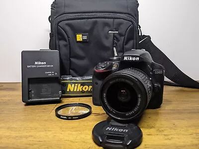 Nikon D3400 24.2 MP APS-C DSLR Camera + 18-55mm VR Lens - Great Condition! • $379