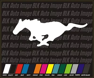 Mustang Pong Horse Car Truck Racing Vinyl Decal Sticker  8  • $2.30