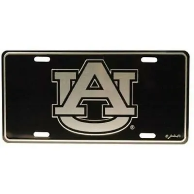 Auburn Tigers Elite Car Truck Tag License Plate Black War Eagle Sign University  • $12.97