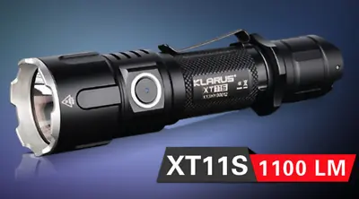 Klarus XT11S XP-L-HI LED Rechargeable Tactical Flashlight • £81.59