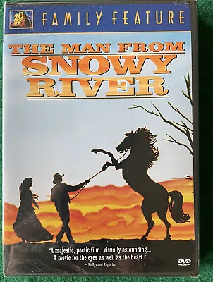 The Man From Snowy River (DVD 1982) Brand New Sealed Kirk Douglas • $9.99