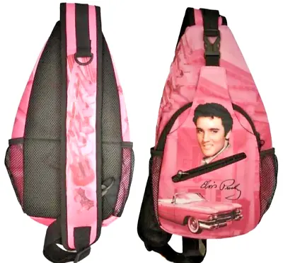 Elvis Presley Shoulder Bag Sling Backpack Messenger Bag 17  X 9.5  X 3  • $34.77