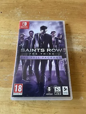 Nintendo Switch Game Saints Row The Third The Full Package  • £3.90