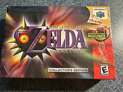 The Legend Of Zelda: Majora's Mask - Nintendo 64 (N64)- Complete In Box (CIB) • $242.99