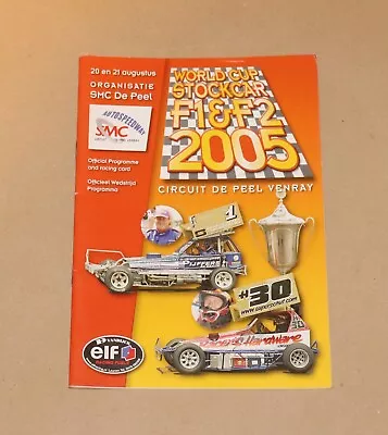 2005 Venray F1 & F2 Stock Car World Cup Programme 20/21 August • £1.40