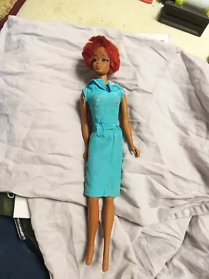 Rare Vintage Christie Twist And Turn Barbie Doll 1966 Real Eyelashes Clothing • $200