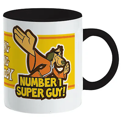 Hong Kong Phooey Mug. No. 1 Super Guy Cartoon Retro Kitchen Novelty Gift Idea • £6.95