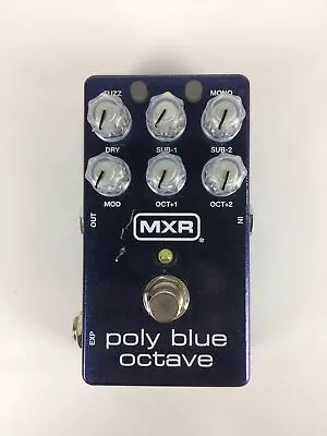 Excellent MXR M306 Poly Blue Octave Effects Pedal • $188.09