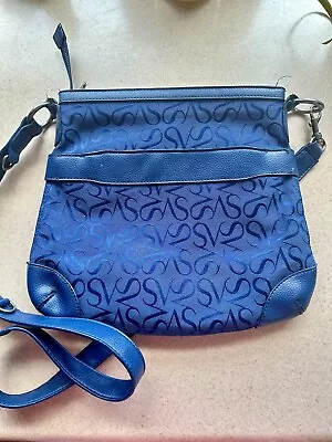 “Simply Vera” Vera Wang Crossbody Purse Handbag Outside Zipper - VS Print EUC • $13