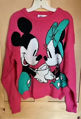 Vintage Mickey And Co. Women’s Mickey And Minnie Sweater Size Large ￼ • $20