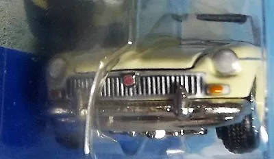 MGB 1963 Pale Primrose Yellow JOHNY LIGHTNING MODEL Black RHD Inside 1:63 MG MGB • $28