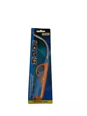 GSD Long Flexible Lighter Gas Camping Candle Kitchen Utility Refillable Safety • £4.99