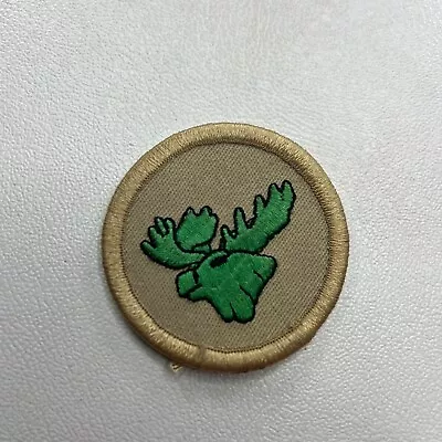 Small GREEN MOOSE Patrol Patch BOY SCOUTS P021 • $4.99