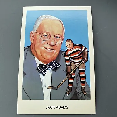 J.J. (Jack) Adams Hockey Hall Of Fame 1983 Cartophilium  Postcard Photo #J1 MINT • $3.64