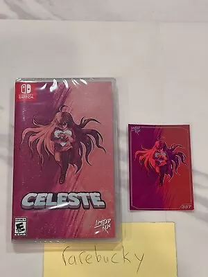 Celeste (Nintendo Switch) NEW SEALED HOLO COVER W/CARD MINT LRG #023 RARE! • $139.99