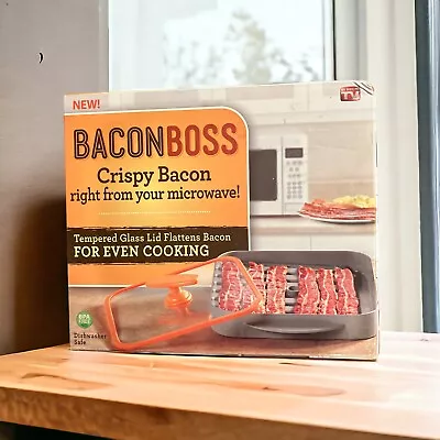 New Sealed Bacon Boss As Seen On TV Microwave Bacon Cooker • $34.99