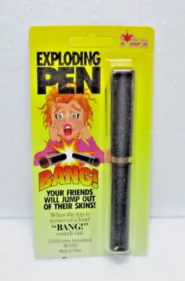 Exploding Pen Magic Trick  GAG  - Set Loaded Pen Down Explodes When Picked Up • $10