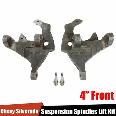 $188.33 • Buy 4  Suspension Spindles Lift Fit 1988-1998 Chevy Silverado GMC Sierra C1500 C2500