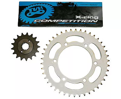 ER-5 Kawasaki Chain & Sprocket Kit With GOLD Heavy Duty 'X' Ring Chain (97-06) • £69.95