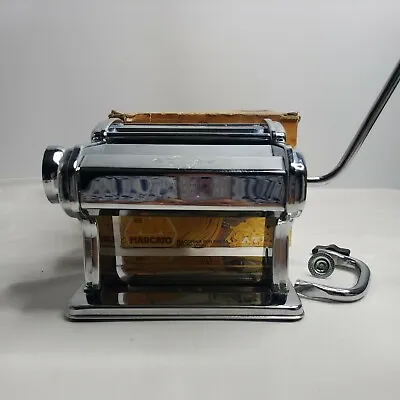 $36.99 • Buy Marcato Atlas Tipo Lusso 150 Pasta Noodle Maker Machine Hand Crank Made In Italy