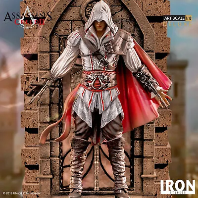 Iron Studios Ezio Auditore Deluxe Art Scale 1/10 - Assassin’s Creed II • $418.78