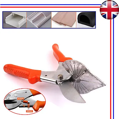 Ratchet Mitre Shear Cutter Adjustable 45 To 135 Degree For Cutting Moulding Trim • £13.05