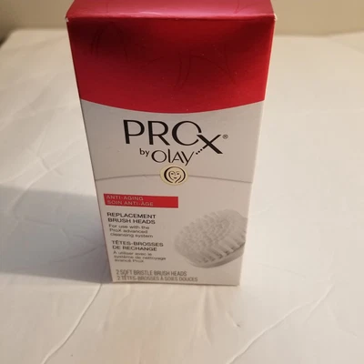 $21.13 • Buy Olay PROx Facial Cleansing Brush Replacement Brush Heads Advanced System 2ct NEW