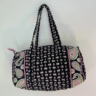 Vera Bradley Pink Elephant Duffel Double Handle Luggage • $45