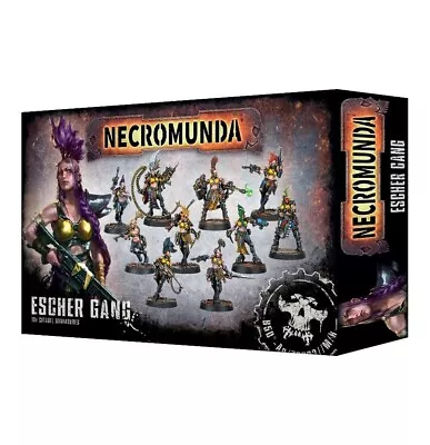 Necromunda: Escher Gang Faction Box Games Workshop Warhammer 40000 Brand New • £27