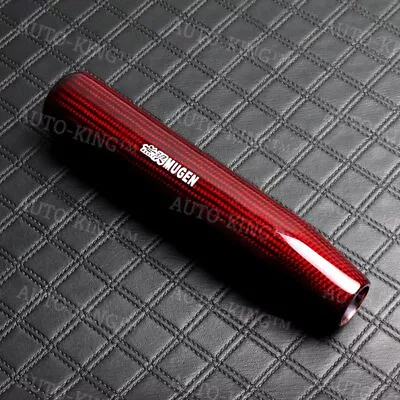 Manual Red Carbon Fiber JDM Mugen Shift Knob For Acura Integra RSX S2000 Accord • $25.88