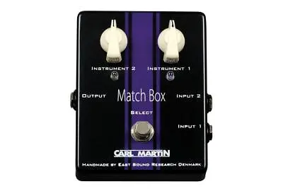 Carl Martin Match Box A/B Switcher Guitar Effects Pedal 438845 852940000394 • $179