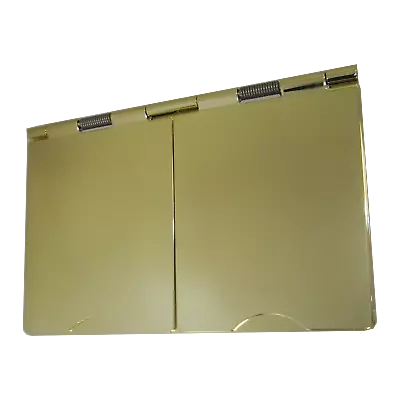 £21.15 • Buy G&H 610B 2 Gang 13 Amp Polished Brass Floor Socket