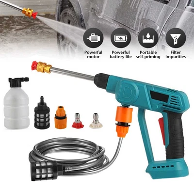 £38.99 • Buy For Makita 18V Cordless High Pressure Washer Gun Water Car Auto Jet Wash Cleaner