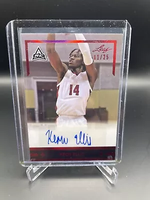 Keon Ellis Leaf Gold Rookies Numbered /25 RC Rookie Card Signature Auto NBA • $30