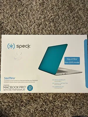 Speck SeeThru Case Macbook Pro Retina 13 Inch Calypso Blue New • $17