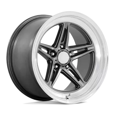 American Racing Vintage VN514 GROOVE 18X8 5X114.3 0 ANTHRACITE WITH DIAMOND CUT  • $291.11