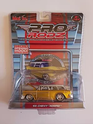 2005 Maisto Pro Rodz Pro-Touring Collection '55 CHEVY NOMAD Gold Variety • $7.99