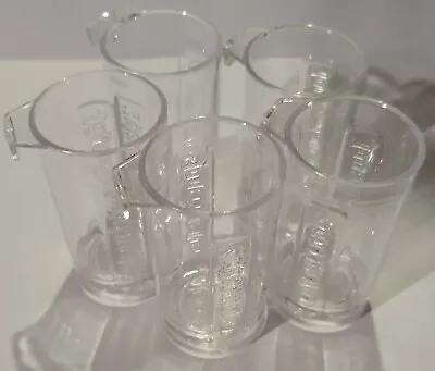 Jägermeister (Jagermeister) Plastic Shot Glass With Beer Glass Arm Pack Of 5 • £10