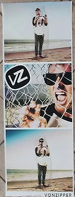 New... Better Than Your Average Poster VON ZIPPER Sunglasses  Taj Burrow  Cletus • $24.99