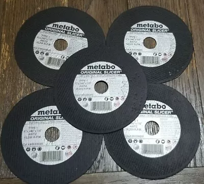 Metabo Original Slicer Type 1 6'' Set Of 5 New Never Used  • $16.50