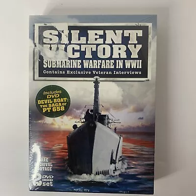 Silent Victory Submarine Warfare In WWII DVD  NEW SEALED • $9.99