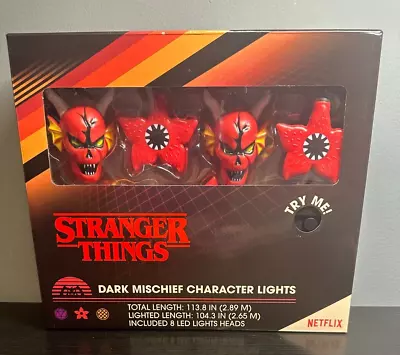 Netflix Stranger Things Musical Lights Dark Mischief 8 Character New • $17.99