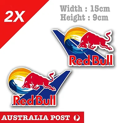 Red Bull Logo  Red Bull Racing Decal Stickers • $9.85