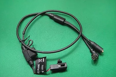 Garmin Motorcycle Bare Power Cable W/ Audio Out For GPSMAP 296 396 478 496 • $13.48
