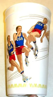 1988 Summer Usa Us Olympics High Jump Track McDonalds 80s Original Vintage Cup • $7.19