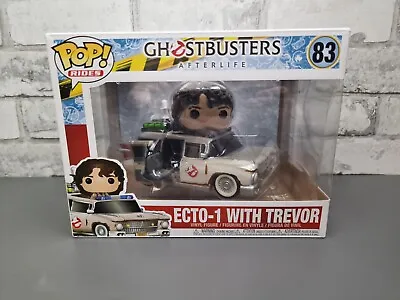 Funko POP Ride Super Deluxe Movies: Ghostbusters Afterlife - Ecto 1 With Trevor • £37